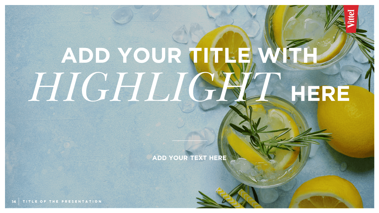 Vittel - Masque PowerPoint