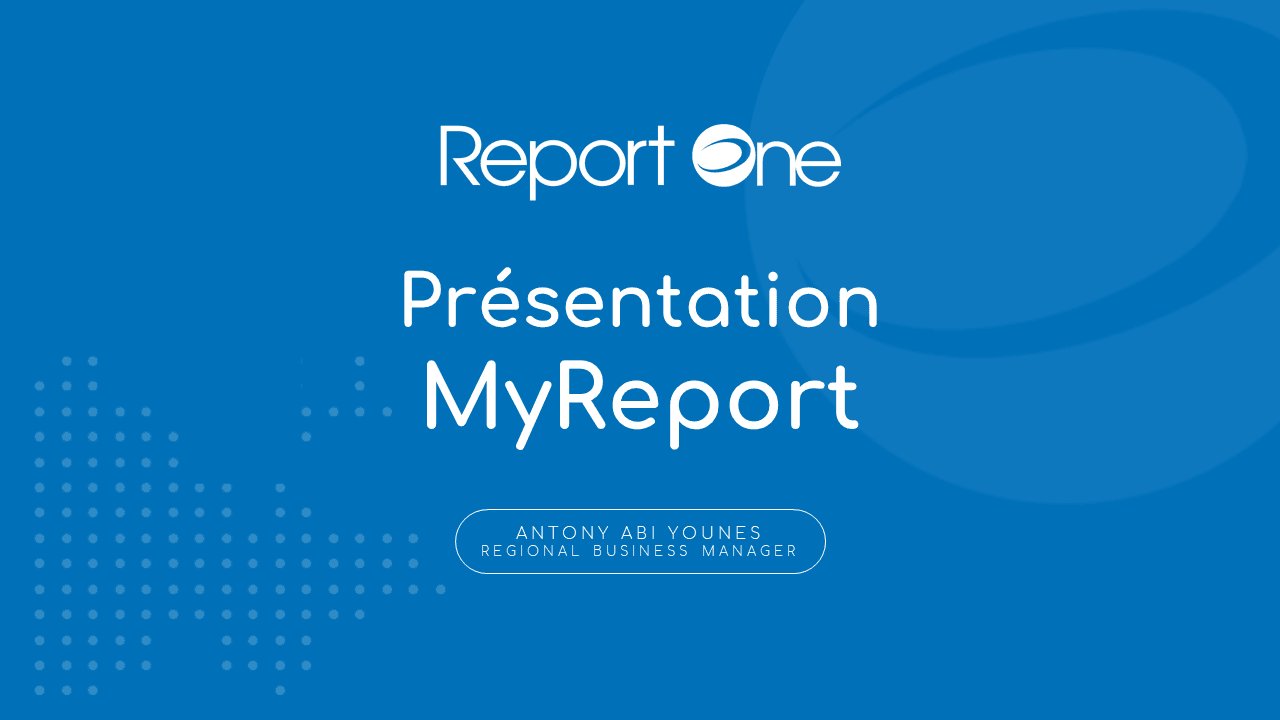 Report One - Post réseaux sociaux et présentation commerciale