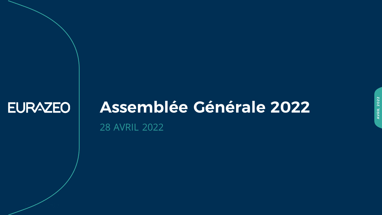 Eurazeo - Assemblée Générale