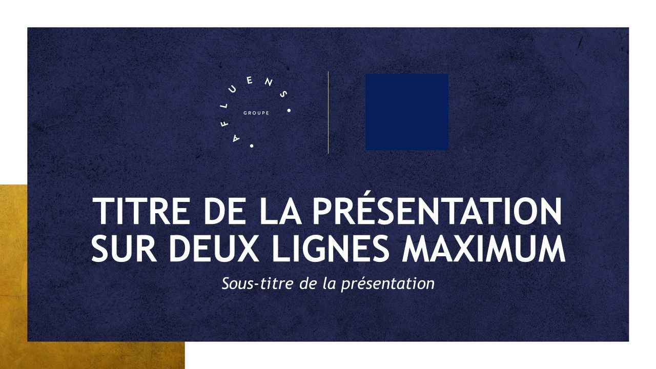 Afluens - Masque Powerpoint