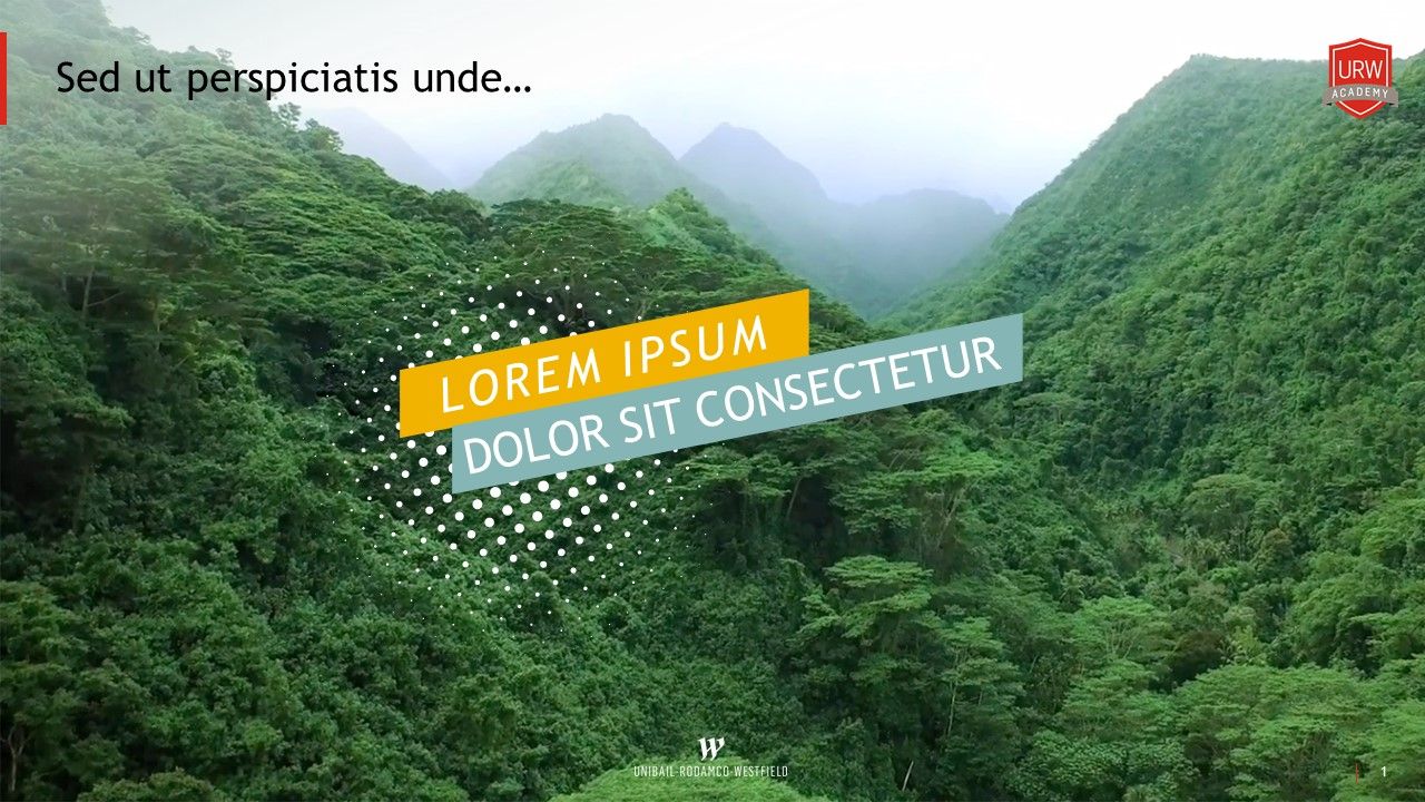 URW Lab - Présentation nouveaux arrivants