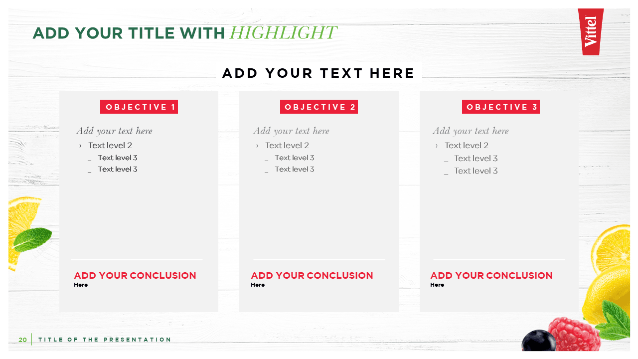 Vittel - Masque PowerPoint