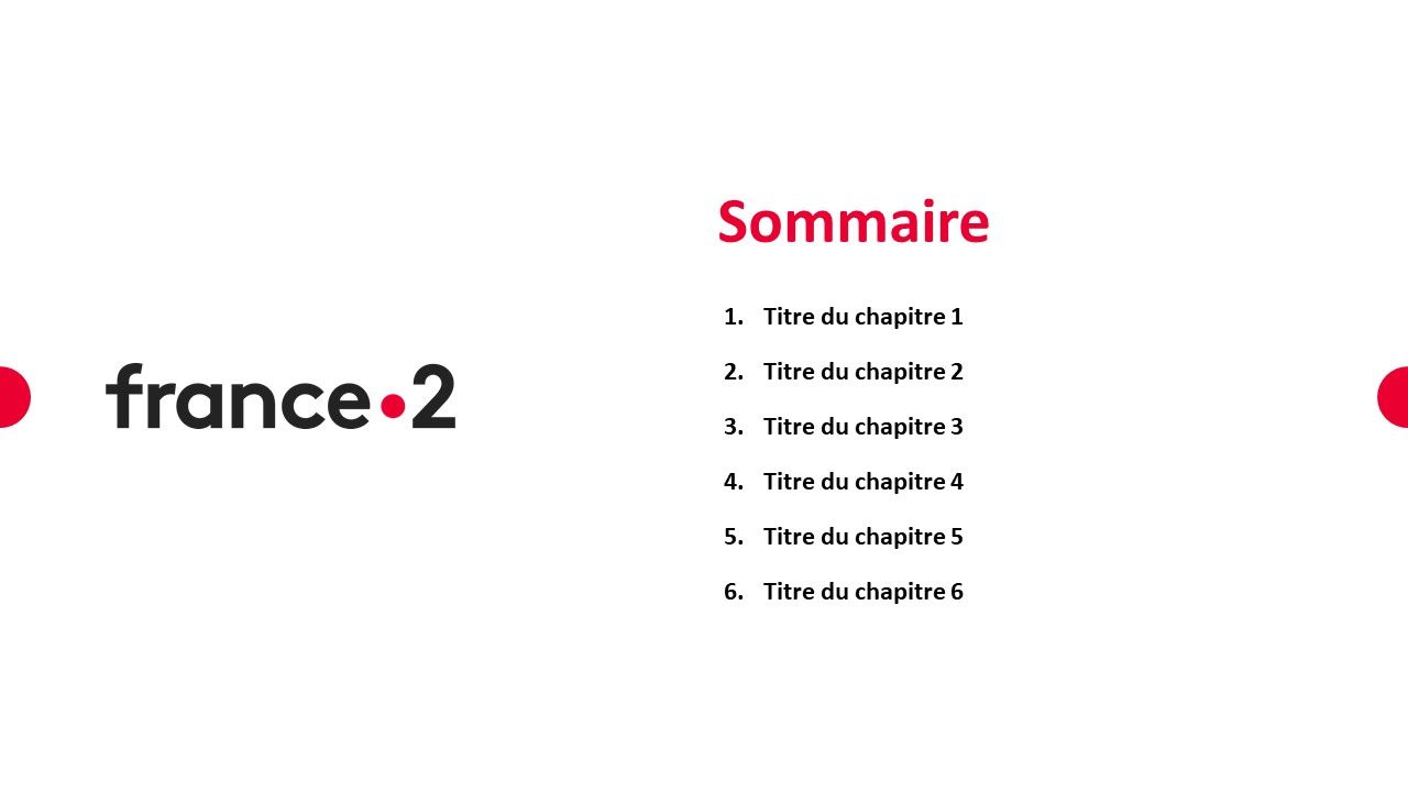 France Télévisions - Masque Powerpoint