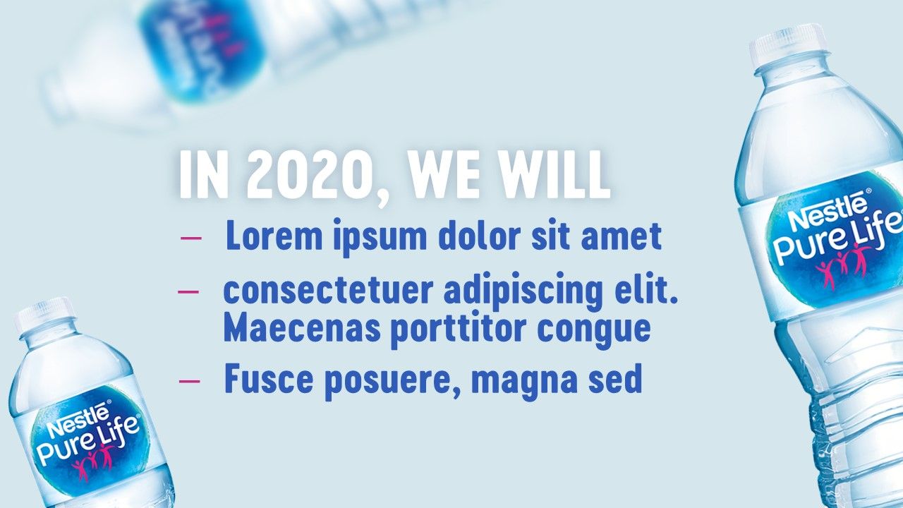 Nestlé Waters - Sales Meeting America 2019