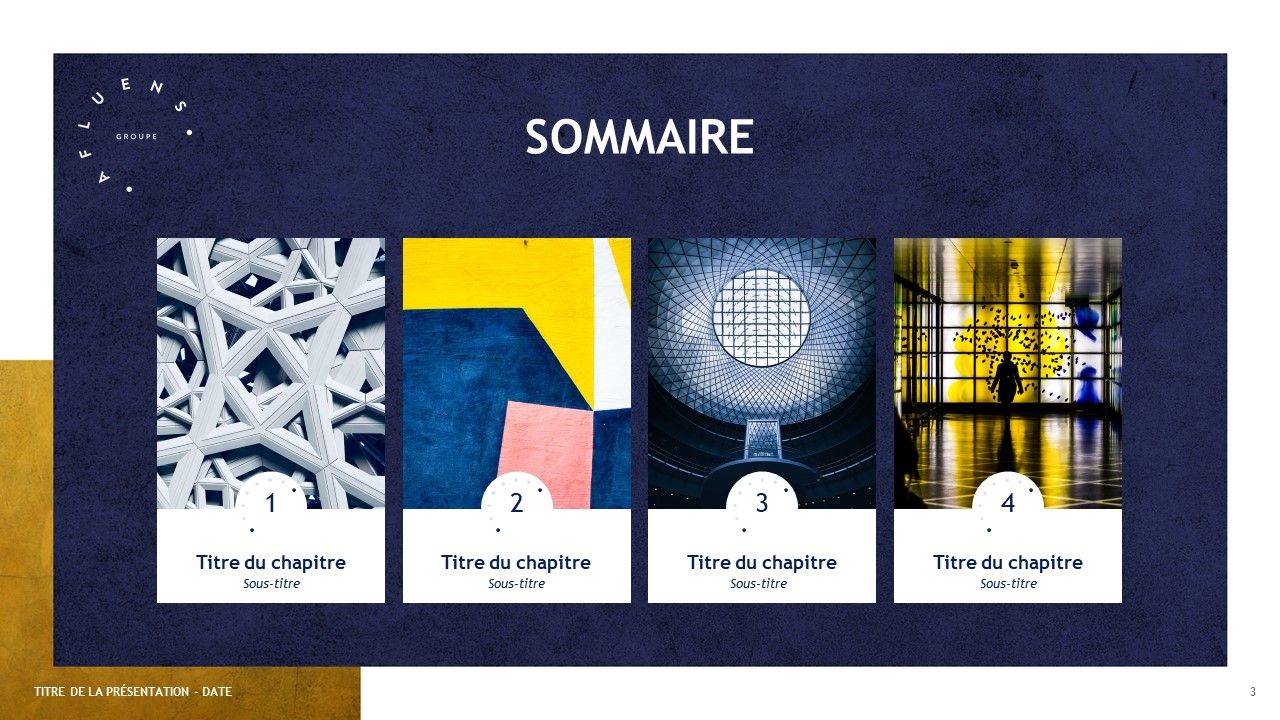 Afluens - Masque Powerpoint