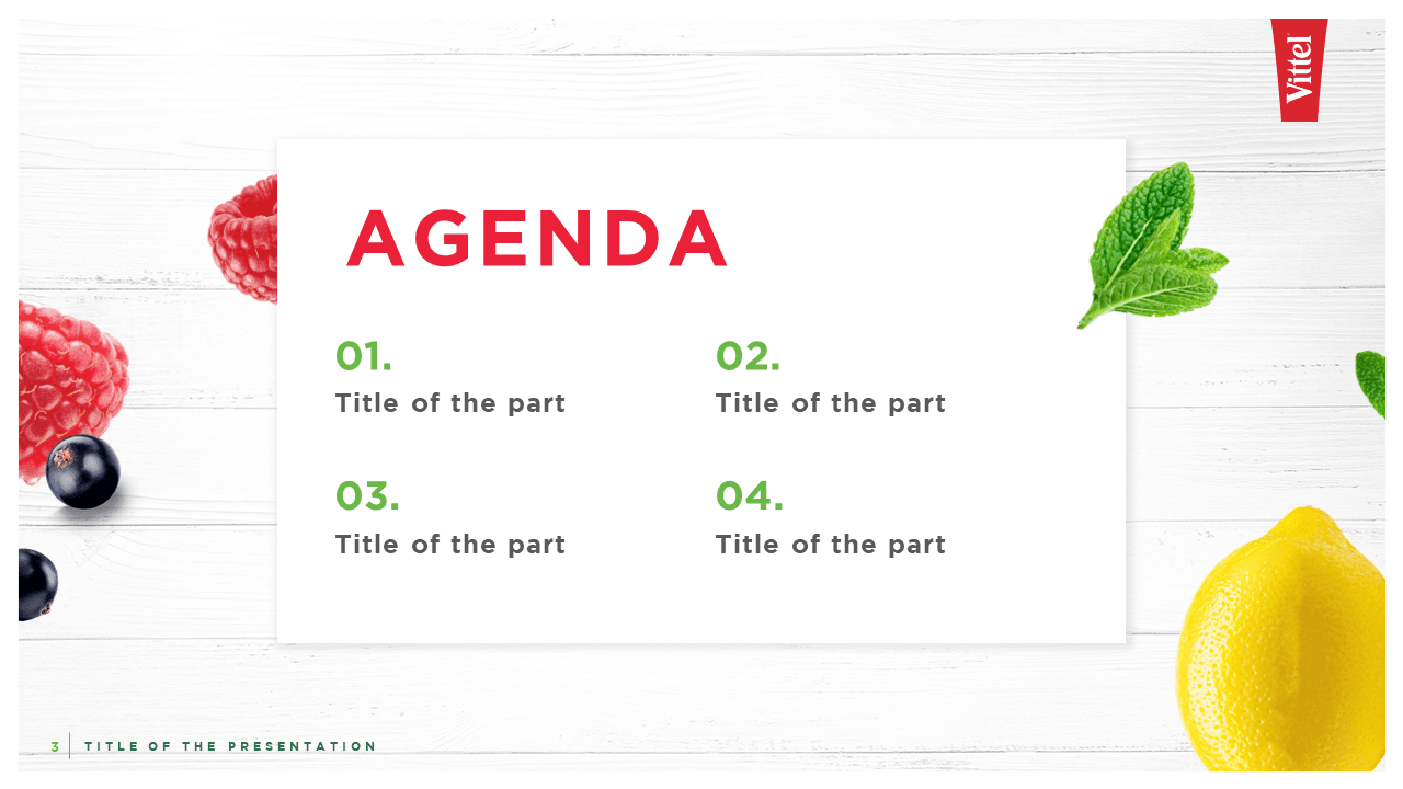Vittel - Masque PowerPoint