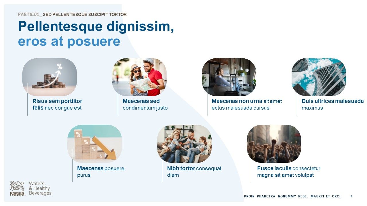 Nestlé Waters - Revue de catégorie hors domicile