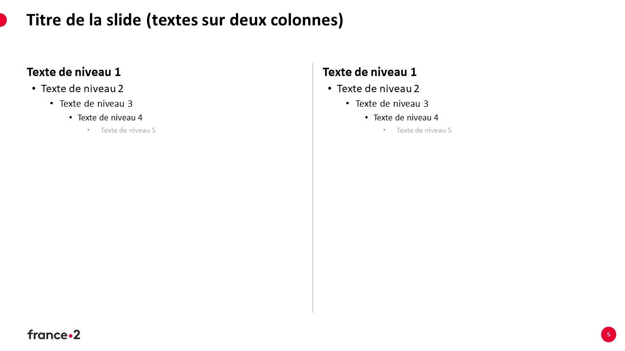 France Télévisions - Masque Powerpoint