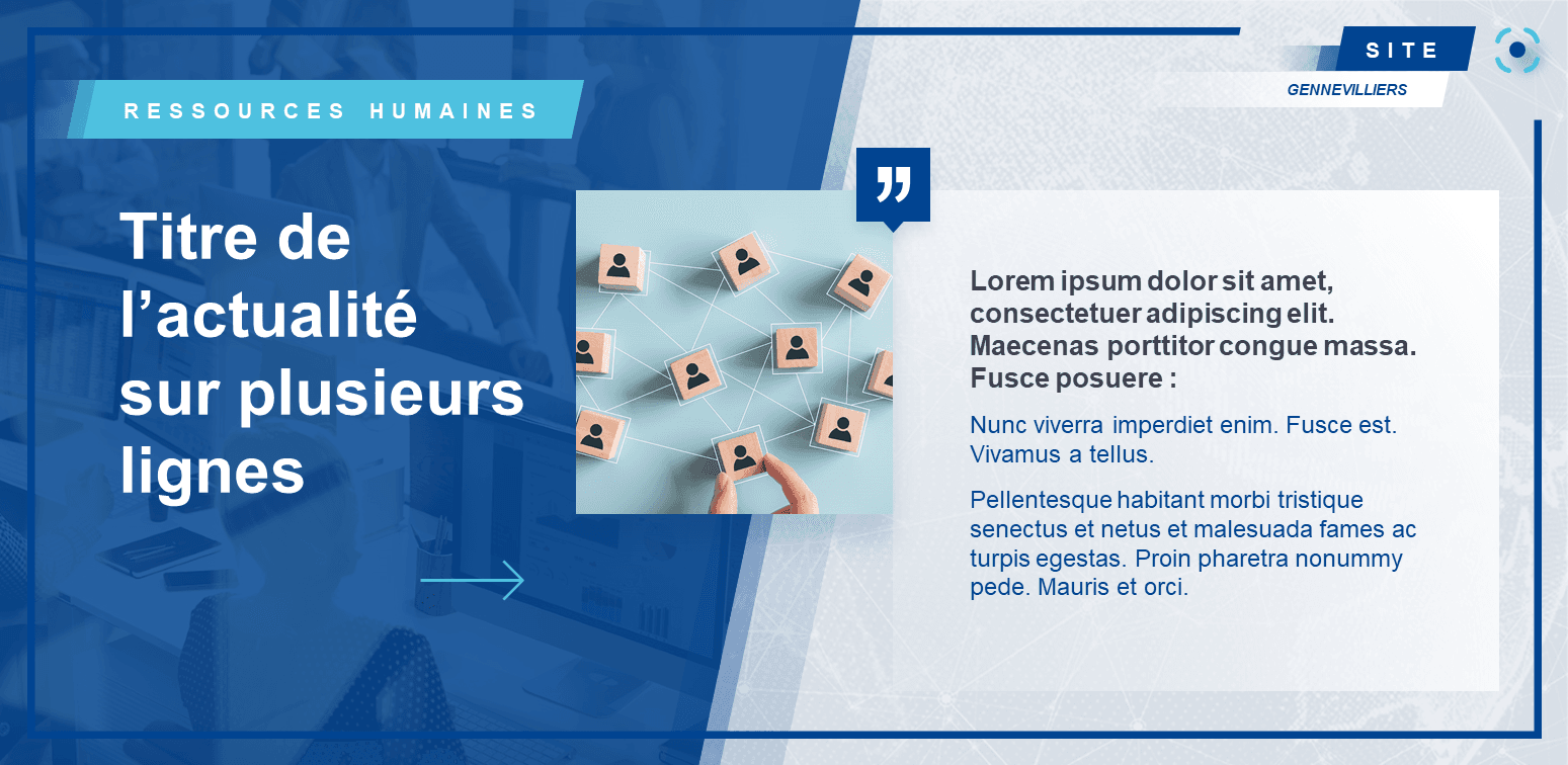 Safran - Masque PPT TV News