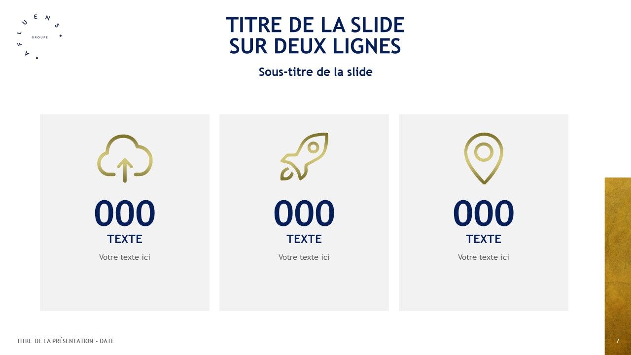 Afluens - Masque Powerpoint