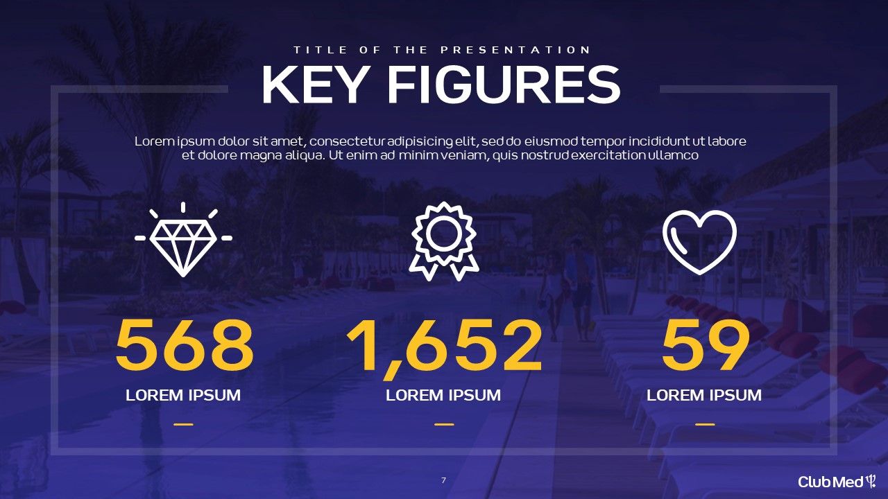 Club Med North America - Template Powerpoint