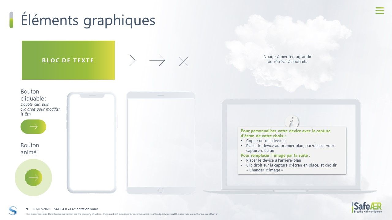 Safe AER - Template PPT