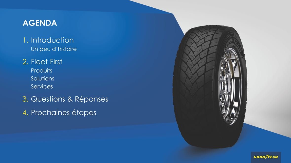 Goodyear – Présentation produit