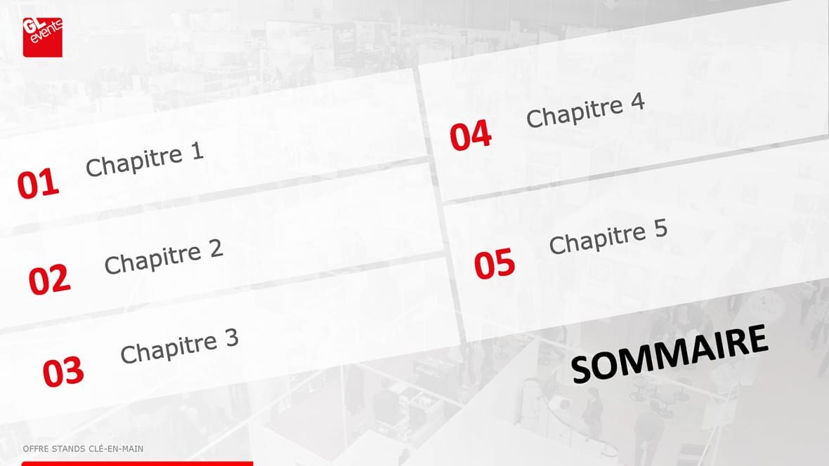 GL Events – Appel d’offre