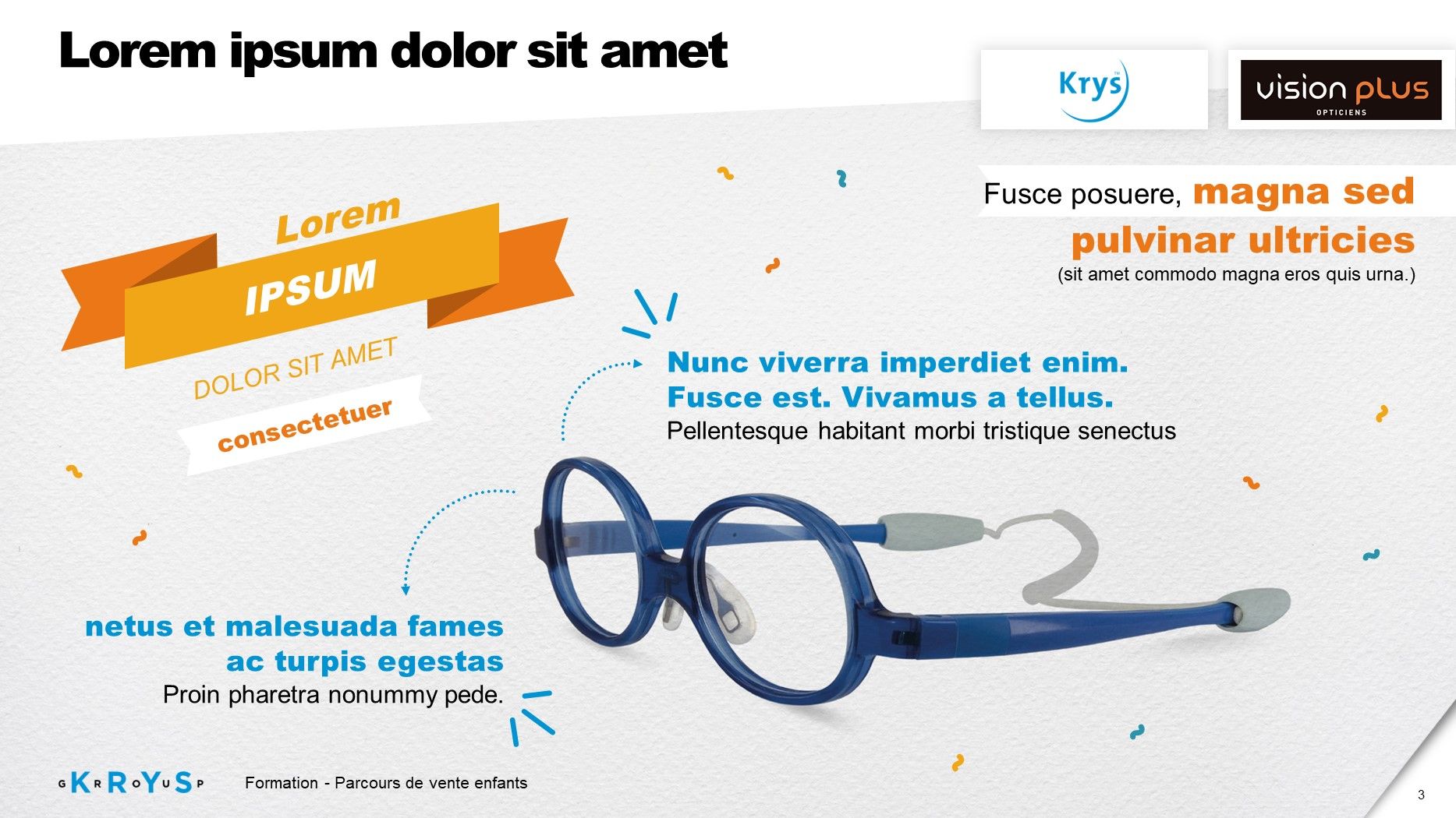 Krys - Parcours enfant