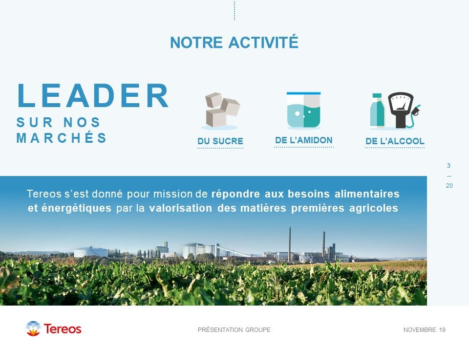 Tereos - Présentation Coporate