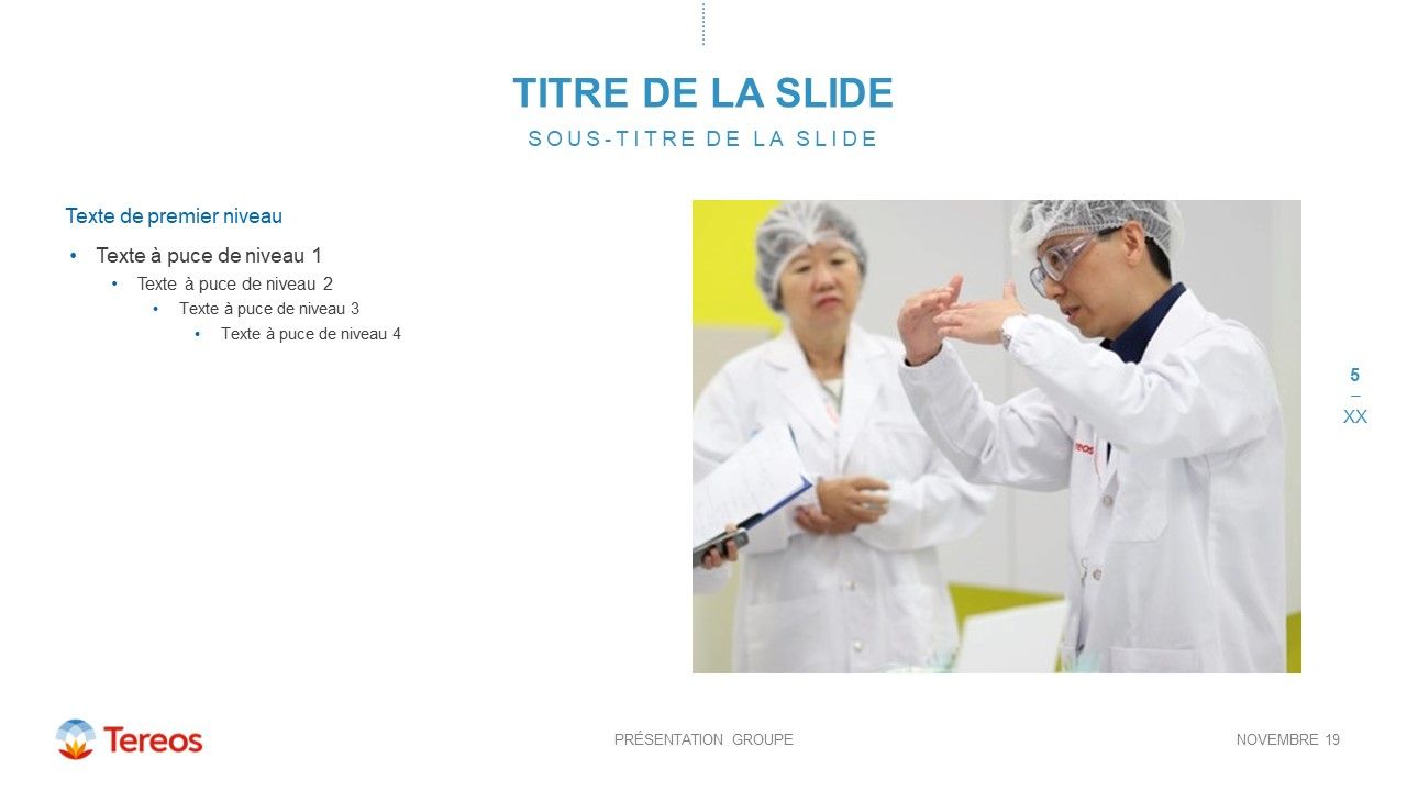 Tereos - Masque Groupe