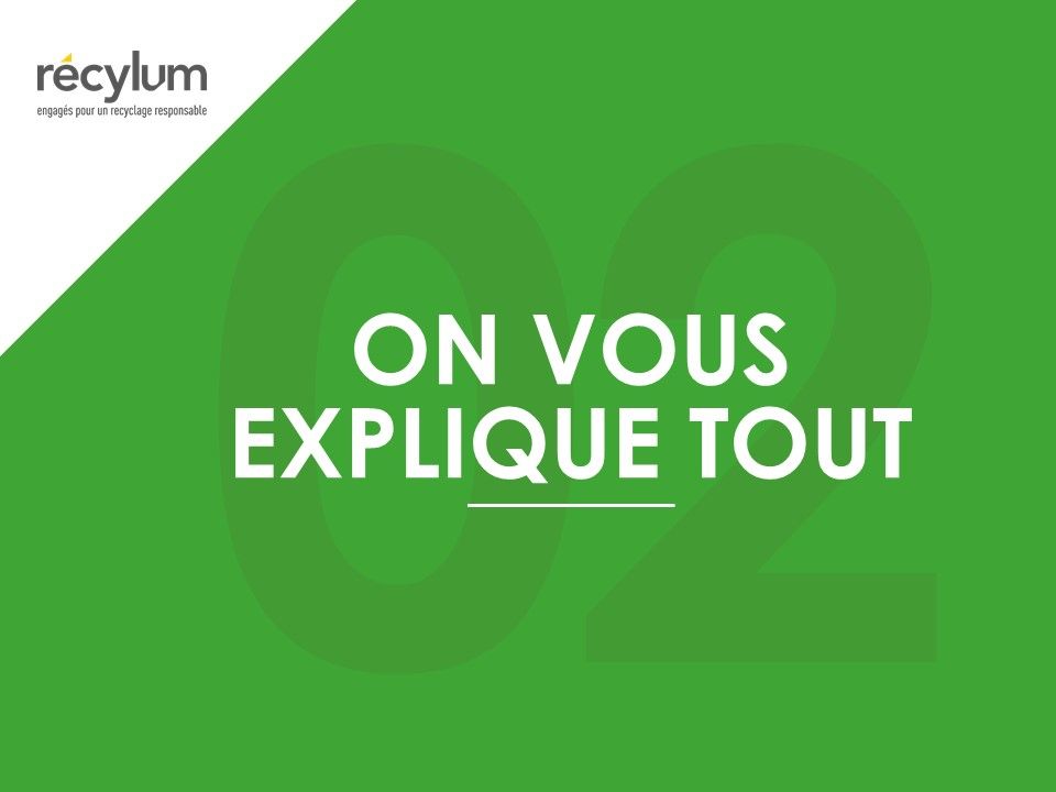Recylum - Prospection producteurs