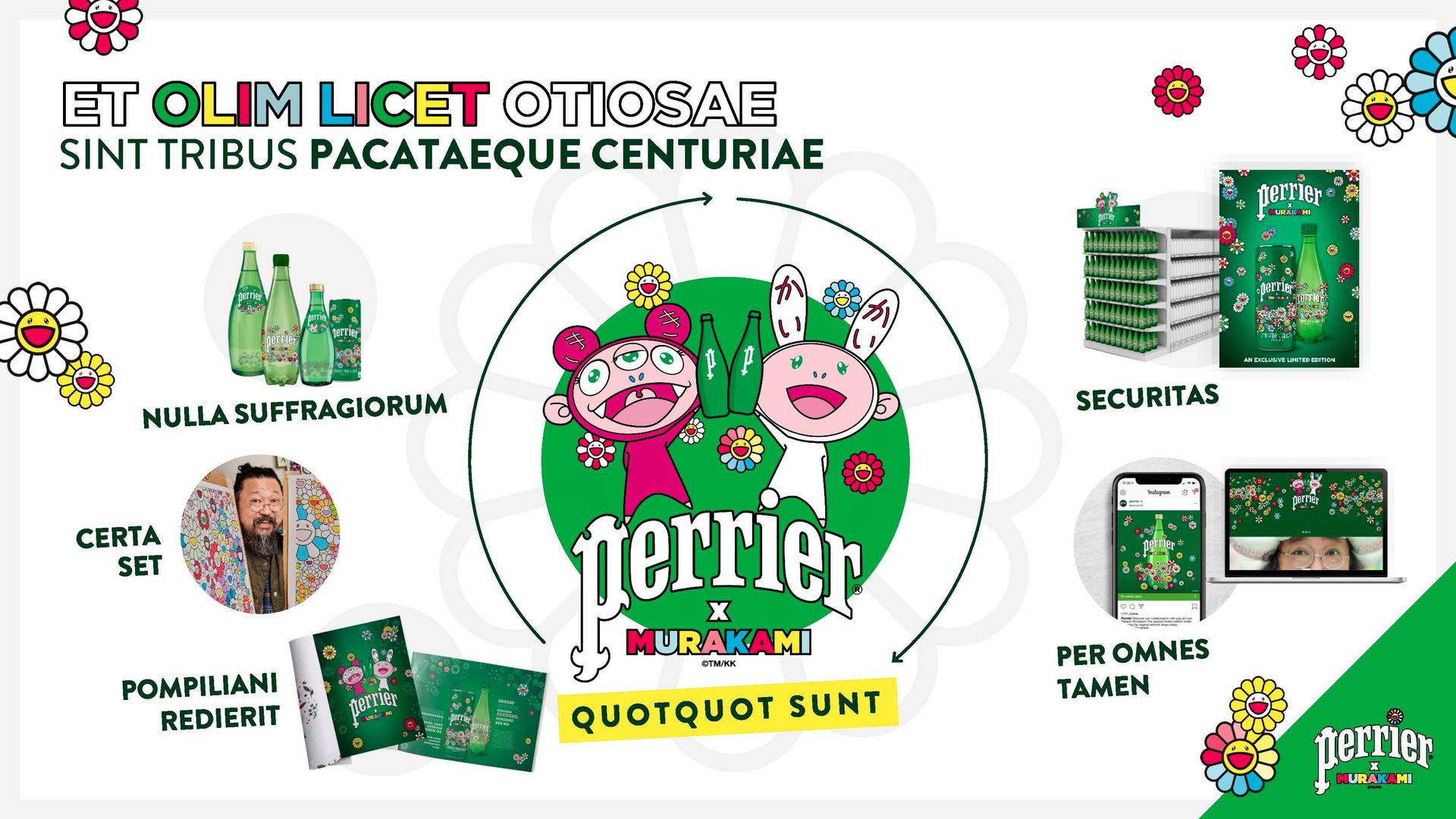 Nestlé Waters - Guidelines Perrier x Murakami