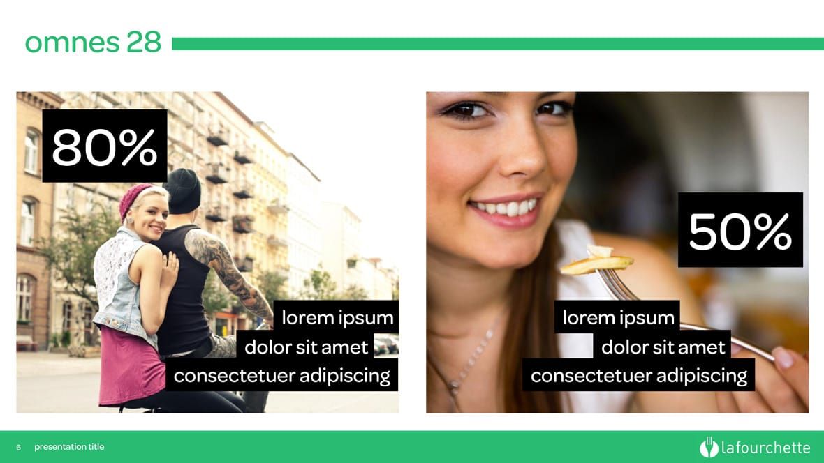 LaFourchette – Masque PowerPoint