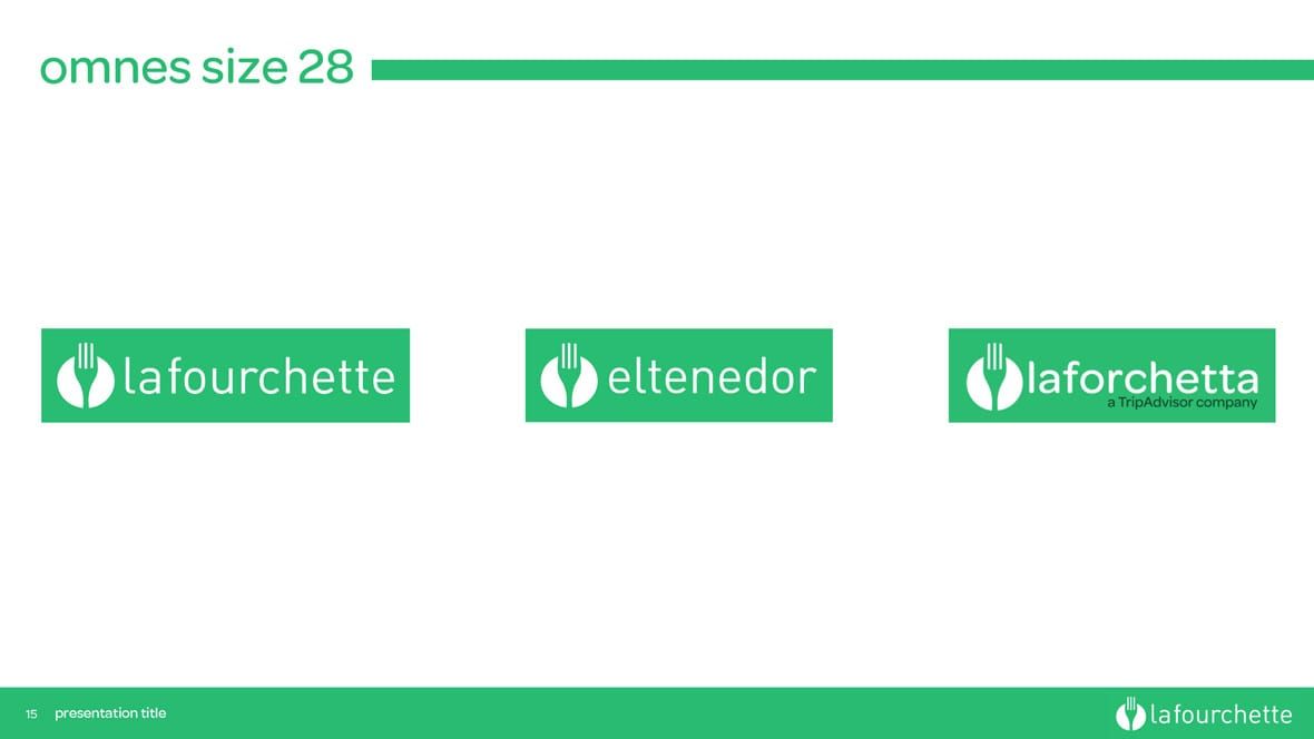 LaFourchette – Masque PowerPoint