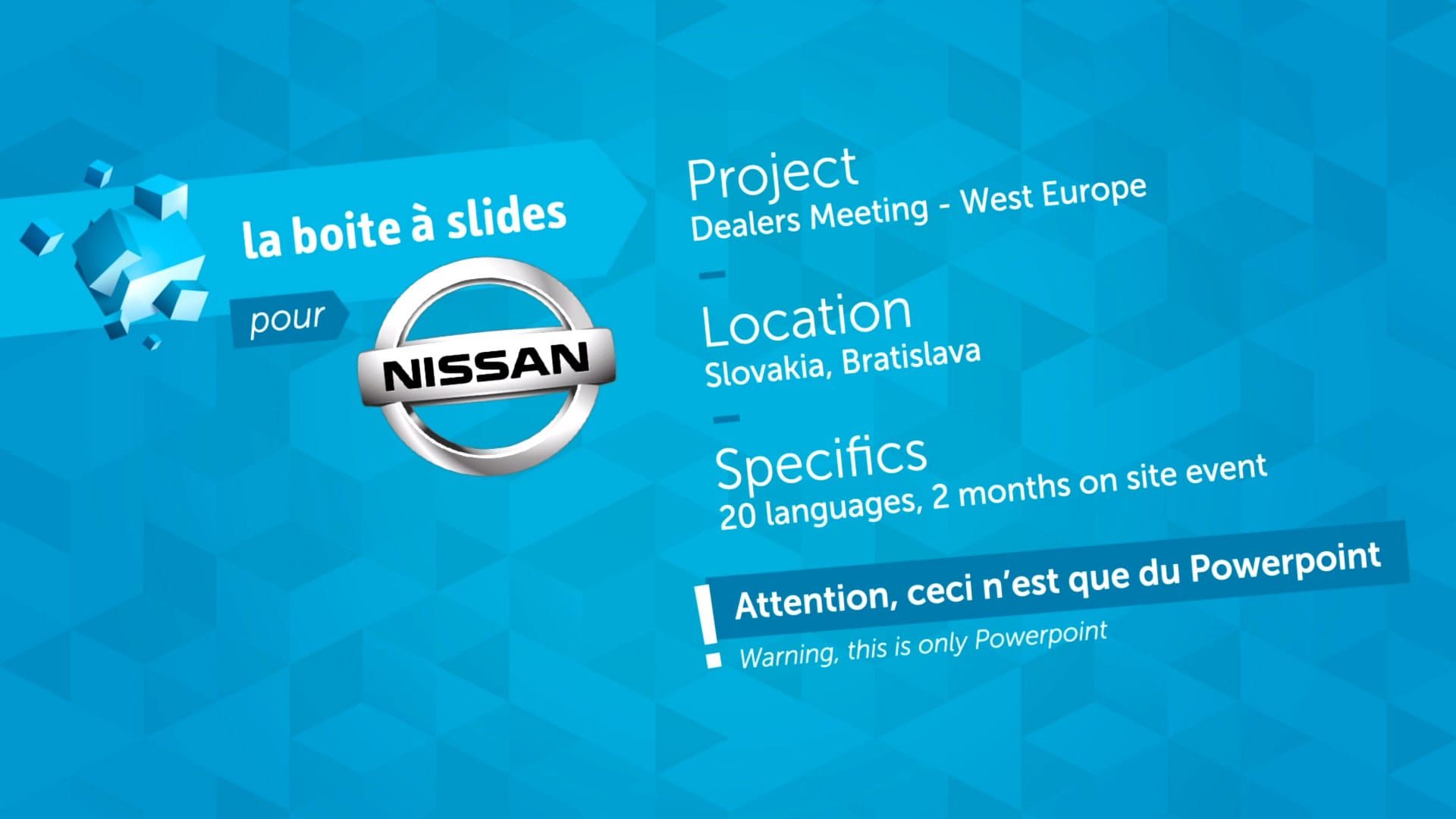 Nissan – Dealers Meeting
