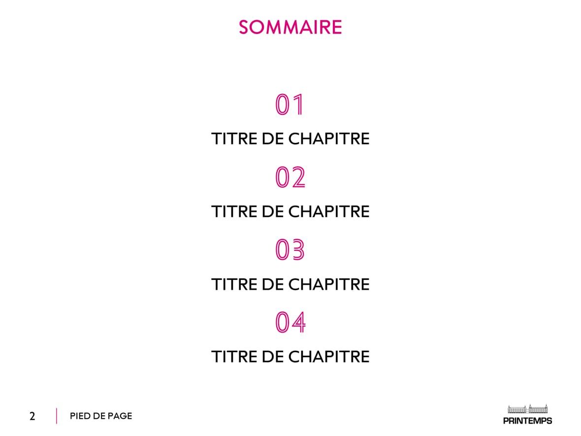 Printemps – Masque Corporate